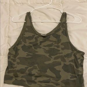Camo tank